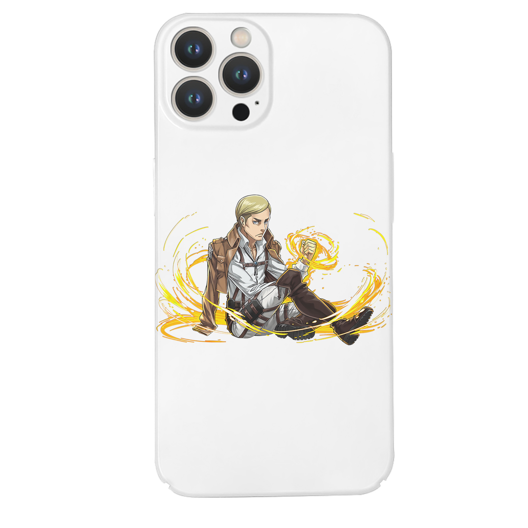 （画像用） 進撃の巨人 エルヴィン・スミス Attack on Titan Erwin Smith 【iPhone 14シリーズ対応】ハードケース
